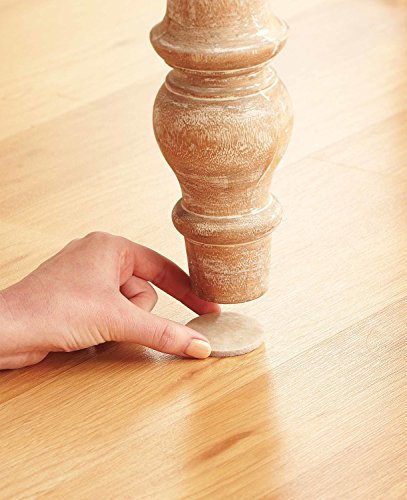 Scotch Felt Pads, Felt Furniture Pads for Protecting Hardwood Floors, Round, Beige, 1.5-in Diameter, 48 Pads - style: 48 Pads
