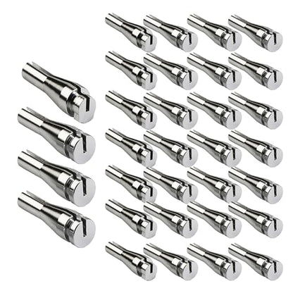 iFJF Door Handle Latch Cable Aluminum Repair Kit Latch Lock Cable Ends Replacement for F/E150 250 350 32 Sets