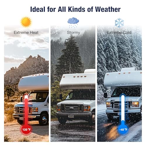 RV Roof Tape Seal Repair - 4 Inch 50 Feet RV Airtight Sealant Tape Window Sealing UV Resistant for Roofing Repair Camper Trailer Boat Leak Repairs White