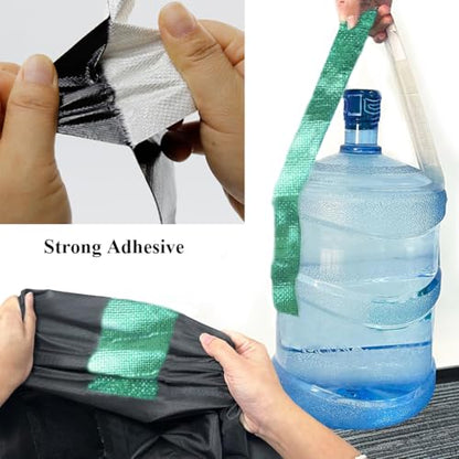 Waterproof Tape Heavy Duty, Tear Resistant Adhesive Tape for Outdoor Repair, Strong Duct Tape for Canvas, Tarp, Tent, Boat Cover, Awning, Vinyl, Plastic - All Weather UV Resistant Patch Kit, Green - color: Green