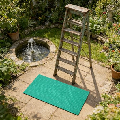 Anti-Skid Extension Ladder Mat - Non Slip Ladder Pads - Replacement Stabilizer Accessories for Industrial Commercial Large Restaurant Entryway Door