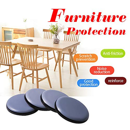 Furniture Sliders For Carpet And Hardwood Floors Adhesive Furniture Glides Sliders，Self-Stick (Teflon) Furniture Sliders Pad