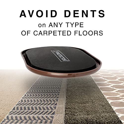 X-Protector Furniture Sliders for Carpet - 4 PCS 6" x 3 1/2" - The Best Heavy-Duty Moving Pads - Sliders for Furniture. Move Your Furniture Easily with Reusable Furniture Moving Sliders for Carpets! - size: 4 PCS 6"