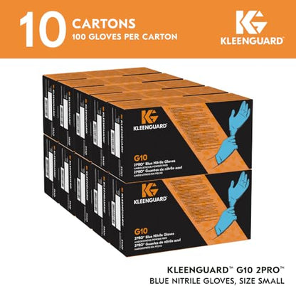 KleenGuard G10 2PRO Nitrile Gloves - size: Small