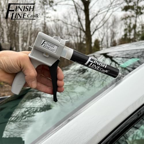 Precision 55 ML Dripless Syringe-Style Caulk and Sealant Applicator – Empty Syringe Barrels, Fine Tip Nozzles, Caps & Easy-Fill System – Ideal for Caulking, Adhesives, and Sealants