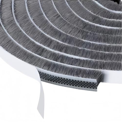 Window Weather Stripping Door Seal, 33 Ft Self-Adhesive Winter Insulation Strip for Exterior Front Door Frame Window Soundproofing Noise Cancelling Window Inserts, 0.35"Wide x 0.2"Thick, Gray - size: 0.35" Wide x 0.2" Thick