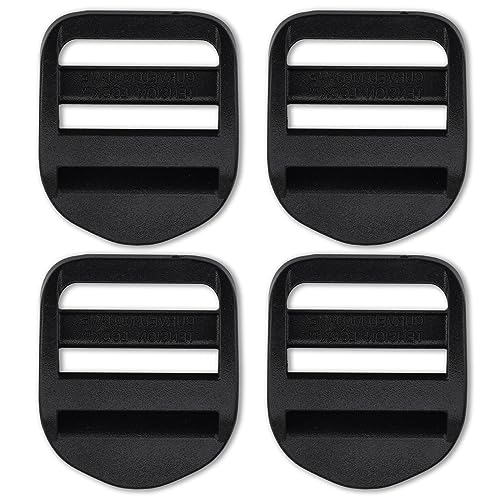 AceCamp 7051 Duraflex Ladder Locks (4 Piece), Black, 25mm