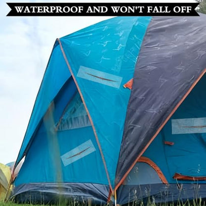 Engorgio RV Awning Repair Tape for Tarp,5 Inch x 30FT of 2 Roll, Boat Covers Repair,Tarp Repair,Tear Repair Patch Kit.