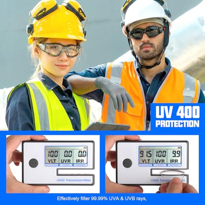 OXG Safety Glasses for Men, ANSI Z87.1 Anti-Fog Impact Resistant Protective Eyewear, Foam Gasket, UV400 Protection - color: 6-clear-yellow