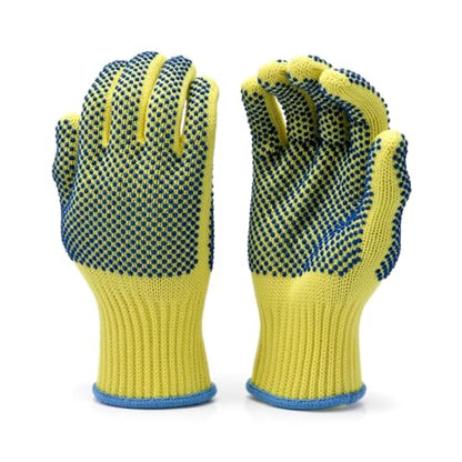 G & F Products 1670M Yellow Medium Cut Resistant Kevlar Knit Work Gloves - size: Medium (Pack of 1)