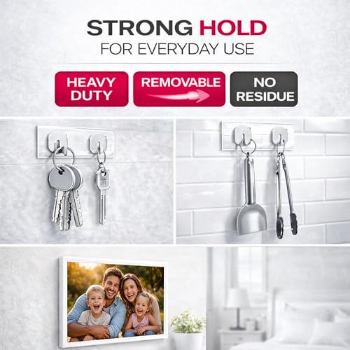 Double Sided Tape Heavy Duty 2 Rolls – 240" x 1.2" & 0.8" Clear Removable Nano Mounting Tape for Poster, Carpet, Picture Hanging, Wall, Rug & DIY – Strong Adhesive Multipurpose Mounting Tape 20 Feet - size: 1.2" x 10 Feet & 0.8" x 10 Feet