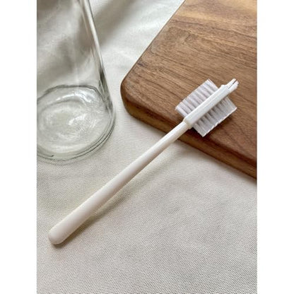 ZYAMY 10PCS Juicer Cleaning Brushes 17.5cm/6.9in Long Double Sided Brushes for Bottles Glassware Multi Purpose for Cleaning Appliances Tile Grout Window Tracks and Sinks