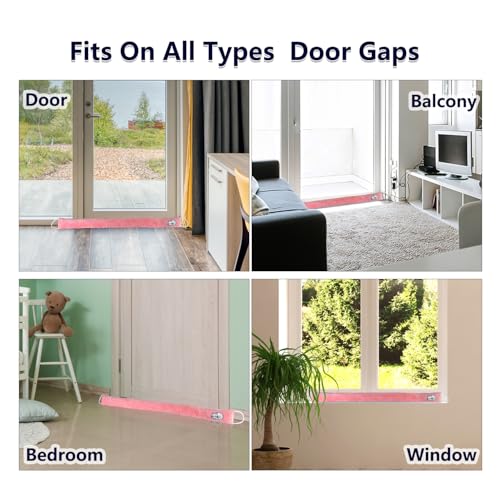 Decorative Weighted Under Door Draft Stopper 36 Inch