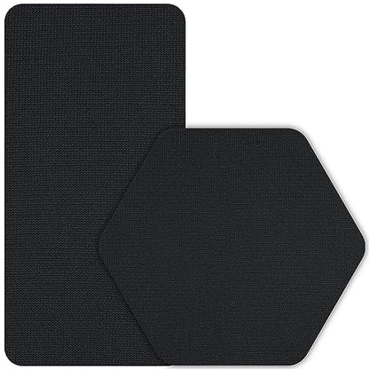 GEAR AID Tenacious Tape Gore-TEX Fabric Patches for Waterproof Jacket & Rain Gear Repair, Black, 2.5” x 2.8” Hex & 2.5” x 4” Rectangle, 2 Patches - size: 2 Patches (1 Hex & 1 Rectangle)