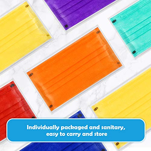 Tomorotec 60PCS Individually Sealed Disposable Face Mask 4-Layer