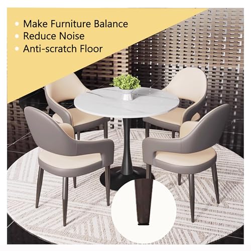 1/4-20 UNC Thread Adjustable Furniture Levelers Table Feet Screw in Threaded, Screw on Chair Foot Glides Leveling for Tables, Chairs, Furniture Legs(1/4"-12PCS) - size: 1/4"-12PCS