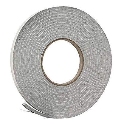 Frost King V443/4 Vinyl Foam Tape, 3/8" X 3/16" X 17', Grey (4-Pack) - color: Gray, size: 3/8" X 3/16" X 17' (4-pack)