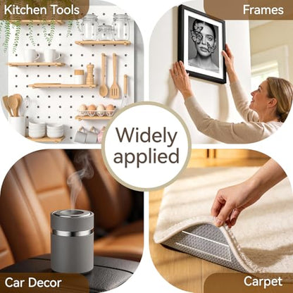 Comix Double Sided Tape Heavy Duty, 1.18" x 197"(16.4ft), Removable Washable Nano Tape, Residue-Free, Multipurpose Reusable Gel Mounting Tape, 3 Rolls - size: 16.4ft, style: 3 Pack