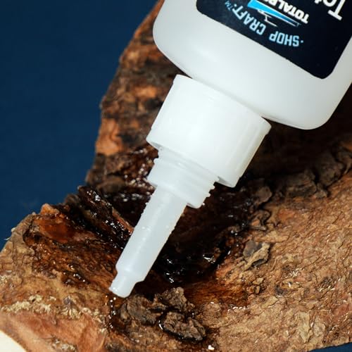 TotalBoat Thin CA Glue - TotalBond Cyanoacrylate Super Glue Adhesive for Wood, Plastic, Glass, Metal, Epoxy, and Micro Crack Repair - 2 oz - style: Thin