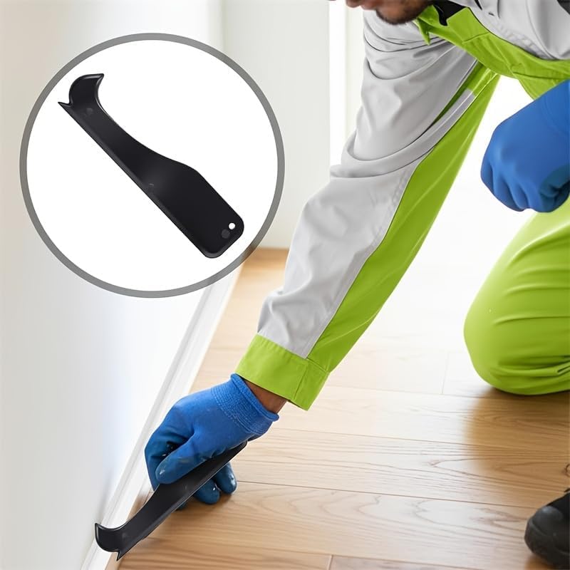 4 Pcs Silicone Caulking Tool Kit, Reusable Sealant Finishing & Grout Scraper Caulk Remover Tool, Portable for Kitchen Bathroom Sink Floor Joint Sealing (Blue)