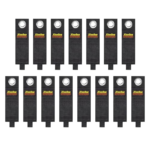 Heavy Duty Storage Straps, Cord Wrap Keeper for Cords, Hoses, Rope, RV, Boat, Garage Organization (NO5-15pcs) - size: No5-15pcs