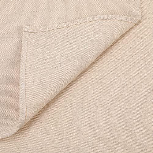 6 Pcs Drop Cloth for Painting, 6 x 9 ft Canvas Drop Cloth Double Stitched Thick Canvas Tarp Heavy Cotton Drop Cloth Painters Blanket for Furniture Floor Protection