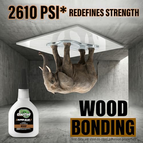 Wood Super CA Glue 1oz +1g Kit, Professional Clear Glue for Woodworking & Woodturning, Industrial Strength Instant Cyanoacrylate Adhesive for Stabilizing Crack, CA Finish, Spalted Wood, Gap-Filling - size: 1 Oz., style: Wood Glue