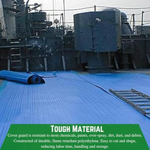 Farm Plastic Supply - Bainbridge International 10 mil Temporary Surface Protection - Temporary Floor Protection, Heavy-Duty Temporary Floor Protection for Construction & Renovation (36" x 100')