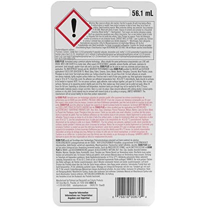Eclectic Products inc. E6000 Plus Multi-purpose Clear Glue, Waterproof and Paintable, Strong Flexible Craft Adhesive for Wood, Glass, Fabric, Ceramic, Metal and More, 56.1ml - size: 56.1ml