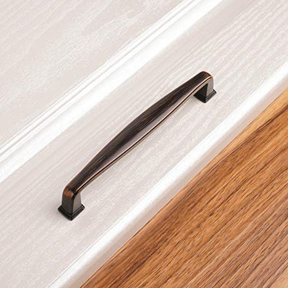KOOFIZO 20 Pack 5 Inch Oil Rubbed Bronze Kitchen Cabinet Pulls Rubbed Bronze Cabinet Handles Bronze Cabinet Hardware for Kitchen Cabinets 1817 Drawer Dresser Cupboard Bedroom - color: Oil Rubbed Bronze, size: 5" CC - 20pcs
