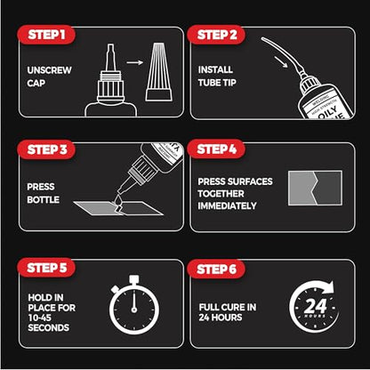 3 PCS Welding High-Strength Oily Glue, Welding Super Glue Gel Instant Adhesive Powerful Universal Glue for Metal, Plastic, Wood, Glass, Ceramics, Leather
