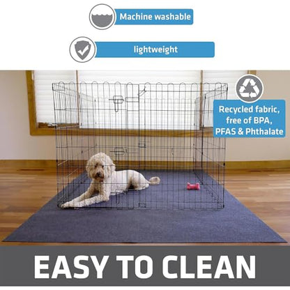 Sturdy Slip Felt Floor Mat Designed for Vehicle Maintenance Spill and Wet Area Security 150x60cm Machine Maintenance Pad - size: 150x60cm