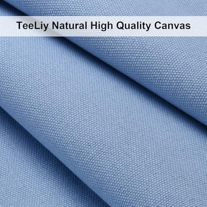 Cotton Canvas Fabric, 12oz Natural Duck Canvas Fabric Textil Medium Weight 59" Wide x 36" Lengths for Painting, Sewing, Bag, Embroidery and Crafts Projects (Lavender) - color: Lavender
