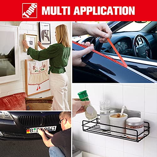 Double Sided Tape Heavy Duty, Adhesive Mounting Tape Waterproof, 16.4 FT x 0.94 IN, Strong Foam Tape for Walls, Automotive, Home Office Decor, Made of 3M VHB Tape (Pack of 1) - size: 16.4FT (1 Pack)