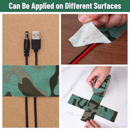 Bates- Gaffers Tape 2 Inch x 23 Yards, Army Green Gaffer Tape 2 Inch, Polyethylene-Coated Cloth, Non-Reflective, No Residue - color: Army Green, size: 2 Inch x 23 Yards