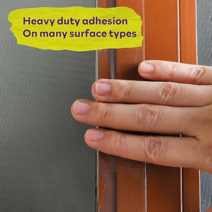 ATack Weather Seal Tape for Windows and Doors 2" x 30yds (3-Pack) - Keep Cold Out for Winter, Residue-Free Stripping, Air Conditioner Sealing - size: 2" x 30 Yards (3-Pack, 90 YdsTotal)