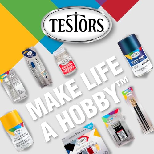 Testors 1146TT Enamel Paint, 0.25 Oz, Metallic Silver - color: Silver, size: 0.25 Fl Oz (Pack of 1)