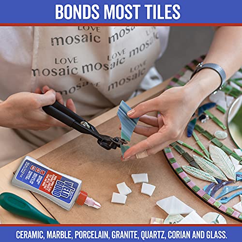 Weldbond Multi-Purpose Glue - The Ultimate Bonding Solution ! Non-Toxic Glue for Wood Glue Glass Mosaic Ceramic Pottery Craft Tile Porcelain Stone Jewelry Fabric Furniture & More. 5.0z /160ml 6-Pack - size: 6 pack
