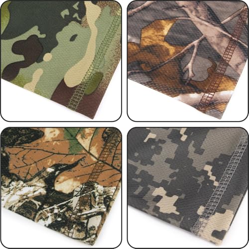 Neck Gaiter Face Mask, Sun Cooling Dust Camouflage Face Shield, Reusable Washable Bandana - color: Color-1
