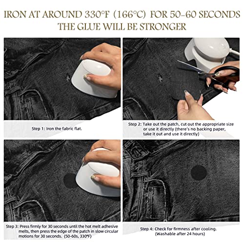 KING MOUNTAIN Iron-on Repair Patch 20 Pcs Pack,100% Cotton Iron-on Repair Patch,3" x4-1/4 with Back Glue Fabric Repair Kit,Repair Denim, Clothes and Fabric (White1.0 - color: White1.0, size: Cotton-3"x4-1/4"