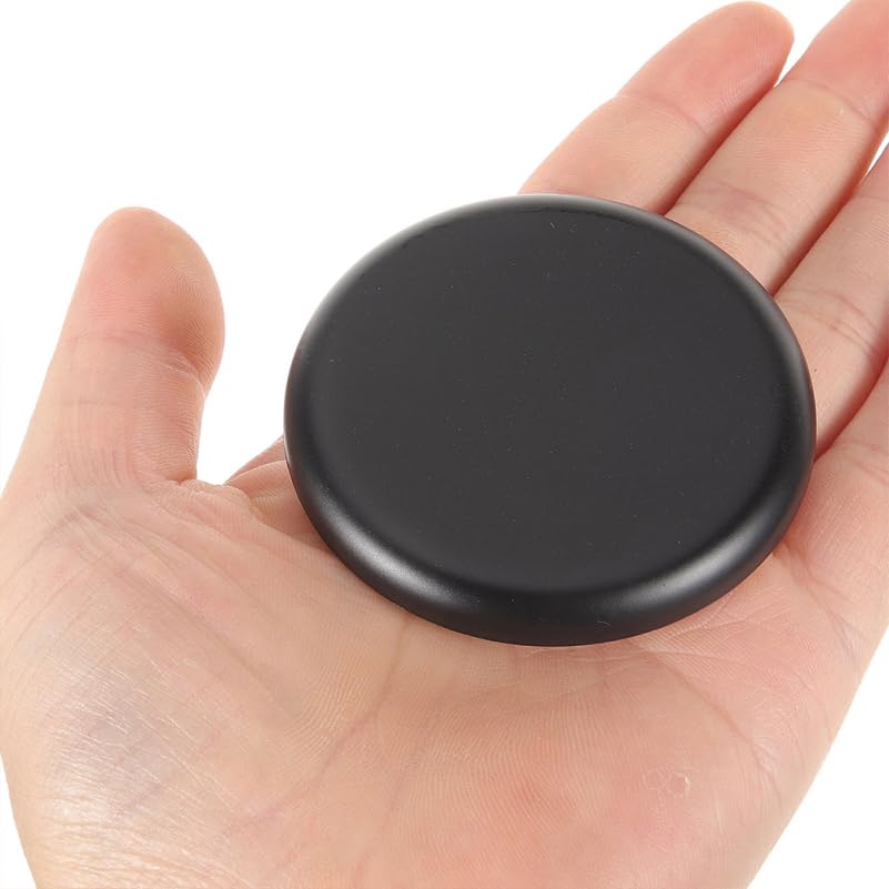 Wall Hole Cover Decorative Patch 2.36In Round Self-Adhesive Panel for Drywall Repair and Concealing Wall Imperfections No Drill Installation