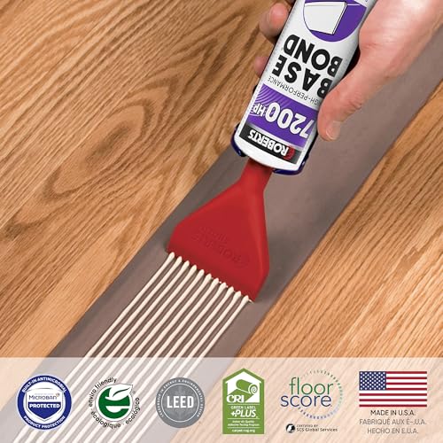 Roberts High-Performance Base Bond Wall Base Adhesive - 30 Oz. (887 mL) - size: 30 Fl Oz