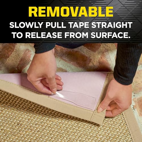 Scotch-Mount Multipurpose Gel Tape, 6 Pack (6 Rolls), Heavy Duty Double-Sided Removable Mounting Tape, Clear Water-Resistant Nano Tape, Holds Up to 20 lbs, 1.18 in x 118 in