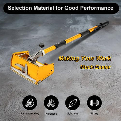 Professional Drywall Flat Finishing Box,9.8Inch Automatic Drywall Taping and Finishing Tool Set, Mud Compound Taping Tool, Quick Clean, knife Machine Suitable For Mud Skimming