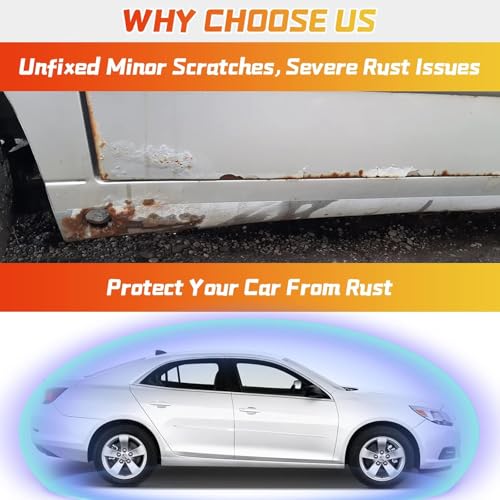 Touch Up Paint Pen for Cars, Car Paint Scratch Repair, 2-In-1 Car Touch Up Paint Fill Paint Pen, Quick & Easy Solution to Repair Minor Automotive Scratches 0.8 fl oz (White) - color: White