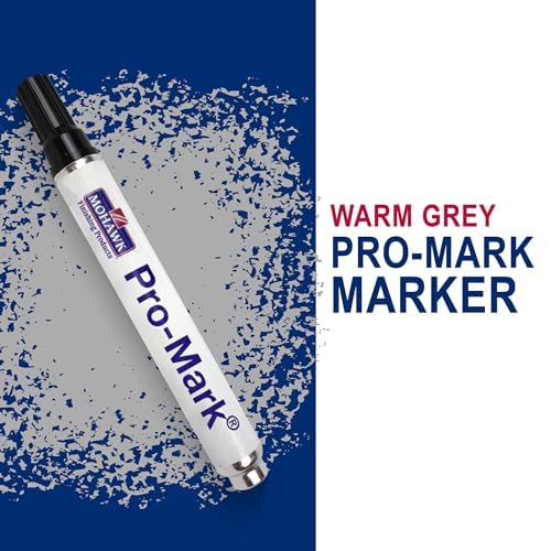 Pro-Mark Touch Up Wood Markers (Warm Grey)- for Scratch Repair and Touch-Ups on Wood Furniture: Tables, Desks, Frames, Bed Posts and Trim- by Mohawk Finishing Products - color: Warm Gray