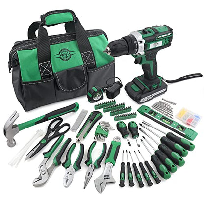 ELEVON Home Repair Tool Kit Socket Wrench General Home Auto Repair Tool Combination Package Mixed Tool Set Hand Tool Kit with Toolbox Storage Case 232 Piece - style: 232 PCS