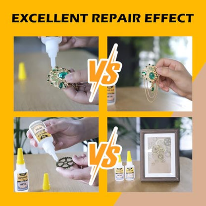 Metal Super Glue Liquid, Clear Instant Cyanoacrylate Adhesive for Metal Repair, All Purpose CA Glue for Shoe Ceramic Repair Plastic Leather Glass Wood Steel Pottery Porcelain Fletching Waterproof - size: 2oz-thin