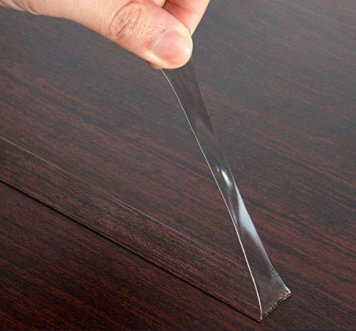 LLPT Double Sided Tape Clear Acrylic Strong Mounting Tape 3/4 Inch x 120 Inch Multiple Sizes Residue Free Waterproof Outdoor Indoor Adhesive for Nail Box Home Deco and DIY(WA053) - size: 3/4" x 120 Inch
