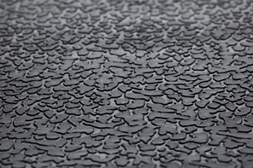 Guardian - MLL14030500 Clean Step Scraper Outdoor Floor Mat, Natural Rubber, 3'x5', Black, Ideal for any outside entryway, Scrapes Shoes Clean of Dirt and Grime - size: 5"L x 36"W x 0.4"Th
